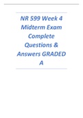 NR 599 Week 4 Midterm Exam Complete Questions & Answers GRADED A.pdf