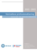 Praktijkleren 4 - Normatieve Professionalisering (eindcijfer 7,8)