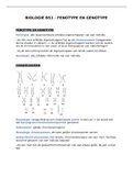 Samenvatting - Biologie voor jou 4a vwo Leeropdrachtenboek, Genetica- basisstof 1 t/m 7