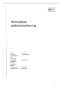 Normatieve Professionalisering | PL 4 | 8,5 | inc. beoordeling | 2023 | GVE-4.PL4-17 | Reflectie en Ethiek
