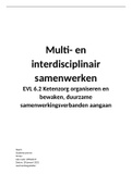 Module 6 multi- en interdisciplinair samenwerken 