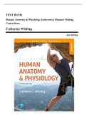Test Bank - Human Anatomy & Physiology Laboratory Manual: Making Connections, 2nd Edition (Whiting, 2019), Unit 1-31 | All Chapters