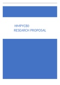 Research Proposal 