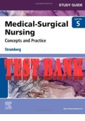 TEST BANK for Medical-Surgical Nursing 5th Edition by Stromberg Holly. (Complete Chapters 1-49)