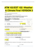 ATM 102/EST 102 -Weather & Climate Final VERSION 3
