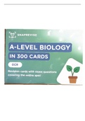 Topic 1 - Foundations of biology Revision cards