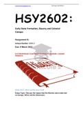HSY2602 ASS 1 SEME 2023 ESSAY