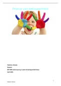 pedagogisch medewerker kinderopvang, activiteitenformulieren met ontwikkelingsgebieden verslag 2