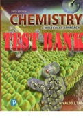 TEST BANK for Chemistry: A Molecular Approach 5th Edition by Nivaldo Tro (All Chapters 1-26)