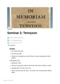 Tennyson ‘In Memoriam’