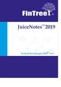 Juice notes of Fintree for FRM Part 1