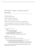 PLP SGS 8- Summary Notes