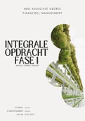 Intergrale Opdracht fase 1 / HBO SPD / NCOI / MVP / Cijfer 9!