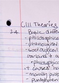 C111 Theories of Punishment Notes