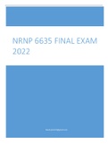 NRNP 6635 Midterm Exam & Final Exams | NUR 6635 Walden University 100% Verified Q&A