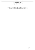 mood affective disorders psychiatry