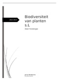 Biodiversiteit van planten s.L. deel histologie (opleiding BCBT)