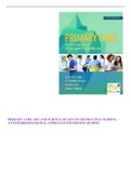 PRIMARY CARE ART AND SCIENCE OF ADVANCED PRACTICE NURSING – AN INTERPROFESSIONAL APPROACH 5TH EDITION DUNPHY