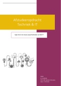 Afstudeeropdracht Techniek & IT (NCOI Beroeps product Geslaagd 6,5) incl. Beoordeling