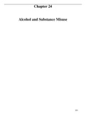 alcohol and substance misuse in psychiatry