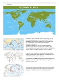 A-level Geography Tectonics Summary Notes