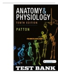 TEST BANK for Anatomy and PHYSIOLOGY  PACKAGE