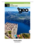 Samenvatting - Aardrijkskunde (de Geo) - Havo/VWO 4 - hoofdstuk 2 - Afbraak en opbouw van het landschap