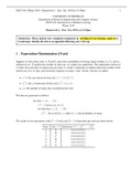 UNIVERSITY OF MICHIGAN Department of Electrical Engineering and Computer Science EECS 445 Introduction to Machine Learning Winter 2019 Homework 4. Questions and Solutions.