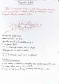 Physics OCR A Level 6.3 Electromagnetism (Handwritten)