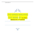 THE MINDS MACHINE TEST BANK BY WATSON • BREEDLOVE 3RD EDITION