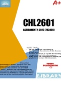 CHL2601 ASSIGNMENT 4 2023 (783469)