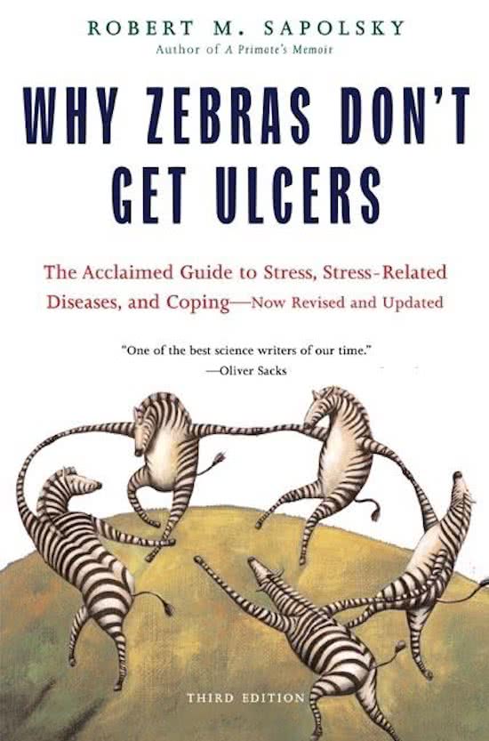 Why Zebras Don't Get Ulcers (3d Ed.) - Book Summary (Robert M. Sapolsky) UPDATED