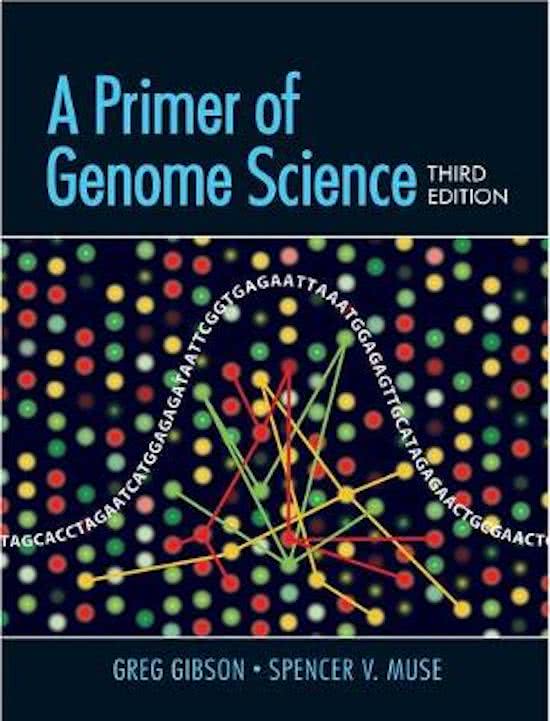 Leerdoelen Genome Science 
