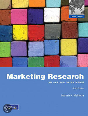 Uitgebreide Samenvatting Marketing Research