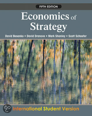 Economics of Strategy - Besanko (2010)