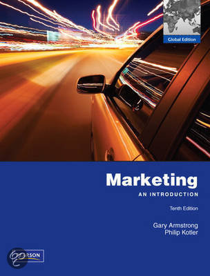 Marketing an Introduction Chapter 1 till 8