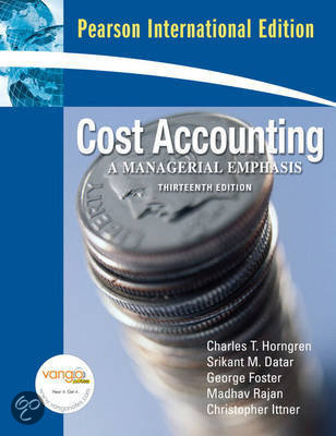 Samenvatting cost accounting