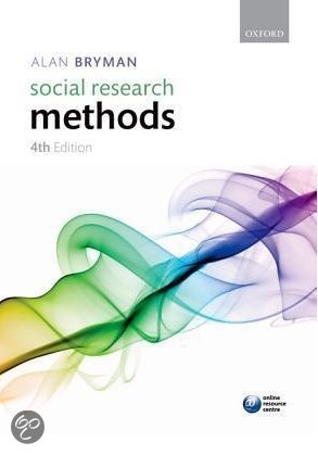 Summary: Social Research Methods (Chapter 1   2   3)