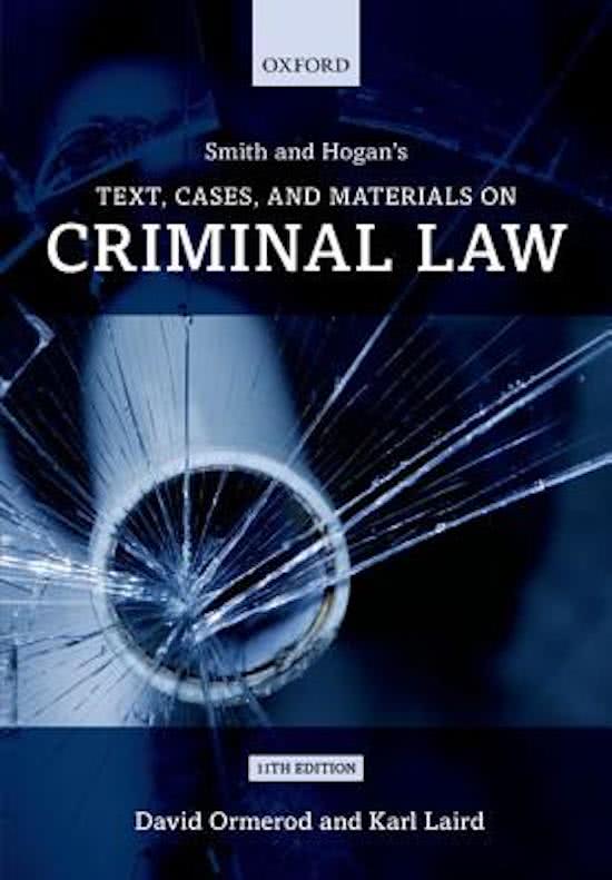 Criminal Law module presentation
