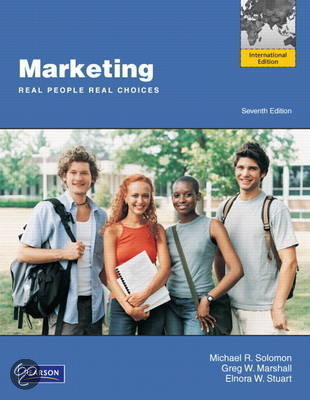 Summary - Marketing Real People Real Choices (International Edition)