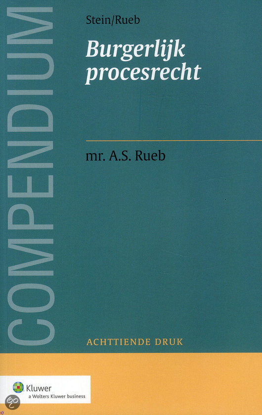 Compendium van het burgerlijk procesrecht