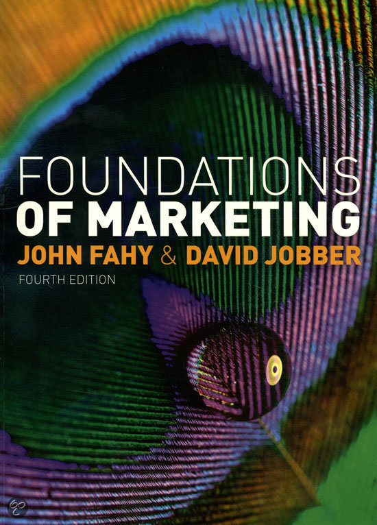 Foundations of Marketing complete summary