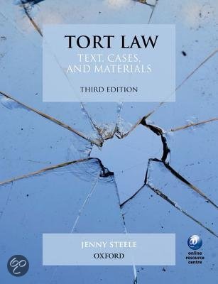 TORT LAW NEGLIGENCE (DUTY OF CARE 2) 1ST CLASS NOTES