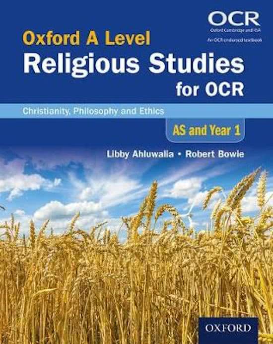 Oxford A Level Religious Studies for OCR