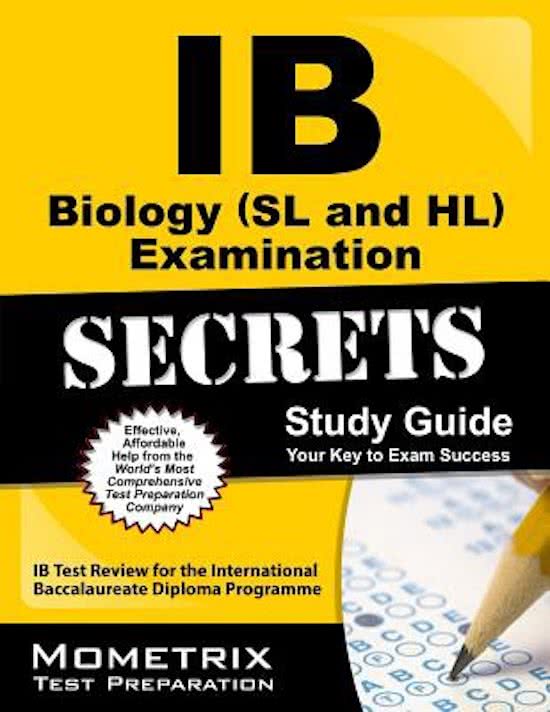 IB Biology (SL and HL) Examination Secrets Study Guide