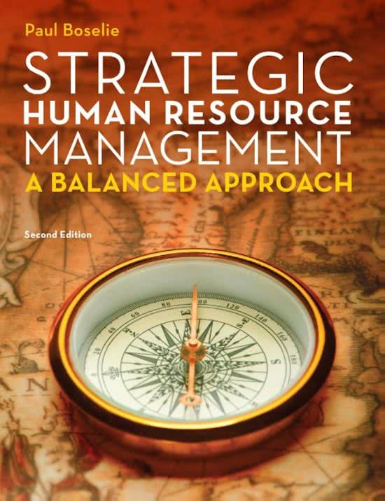 Preparation for the Strategic Human Resource Management exam. "Strategic Human Resource Management: a and "Communication in Organizations. Basic Skills and Conversation Models." by Henk T. Van der Molen and Yvonne H. Gramsbergen-Hoogland.