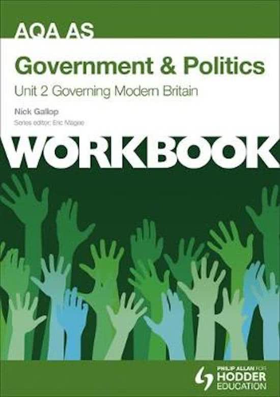 AQA AS Government & Politics Unit 2 Workbook