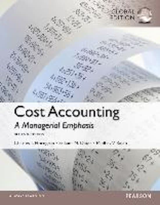 Cost Accounting, 14e, Global Edition chapter 09.doc