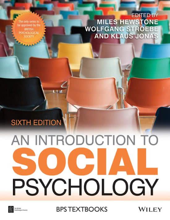 Summary Social Psychology 2