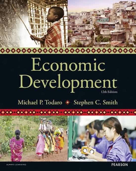 Class notes Economics  Economic Development